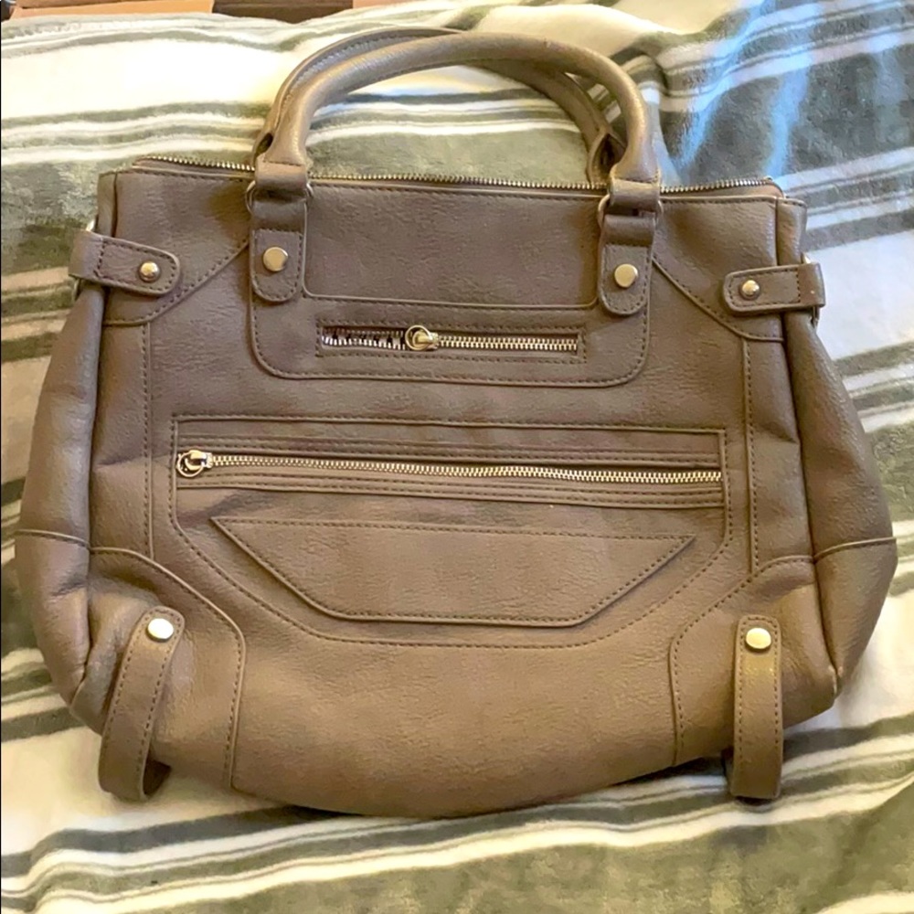 Grey purse